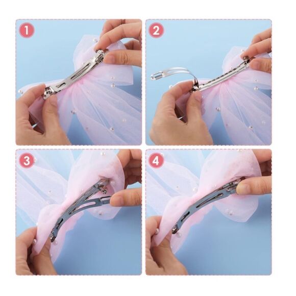 Bridal Pearl Bow - Picture 4 of 6